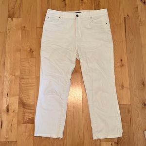 Women’s White Ann Taylor Jeans